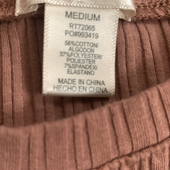 Cute Light Brown Top - Picture 4 of 4